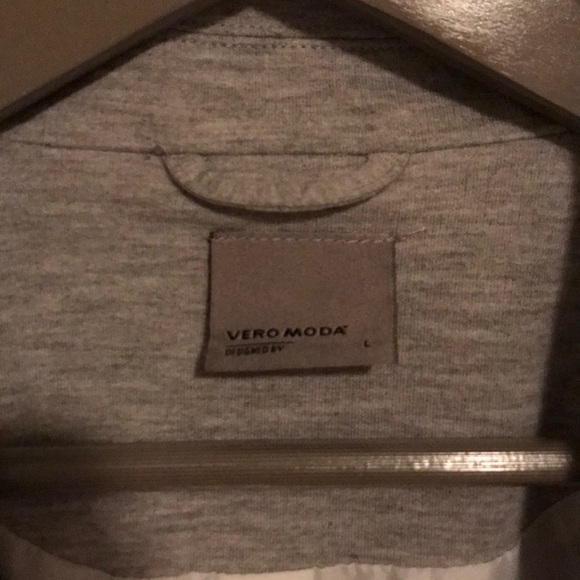 Grey blazer sz L - Picture 2 of 5